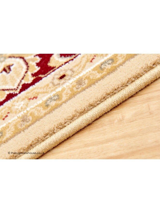 Lusaka Beige Red Rug - 4