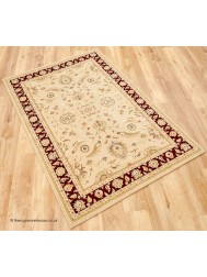 Lusaka Beige Red Rug - Thumbnail - 2