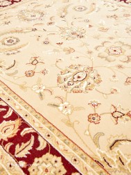 Lusaka Beige Red Rug - Thumbnail - 6