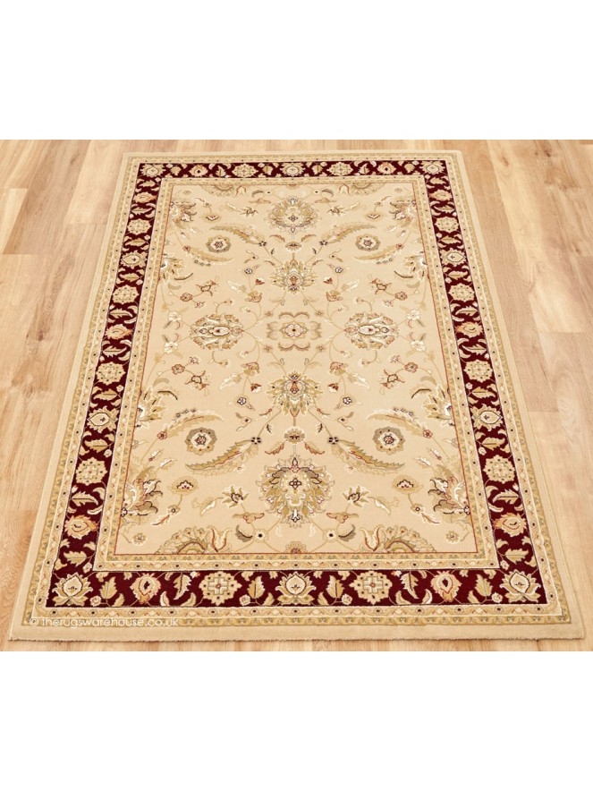 Lusaka Beige Red Rug - 3