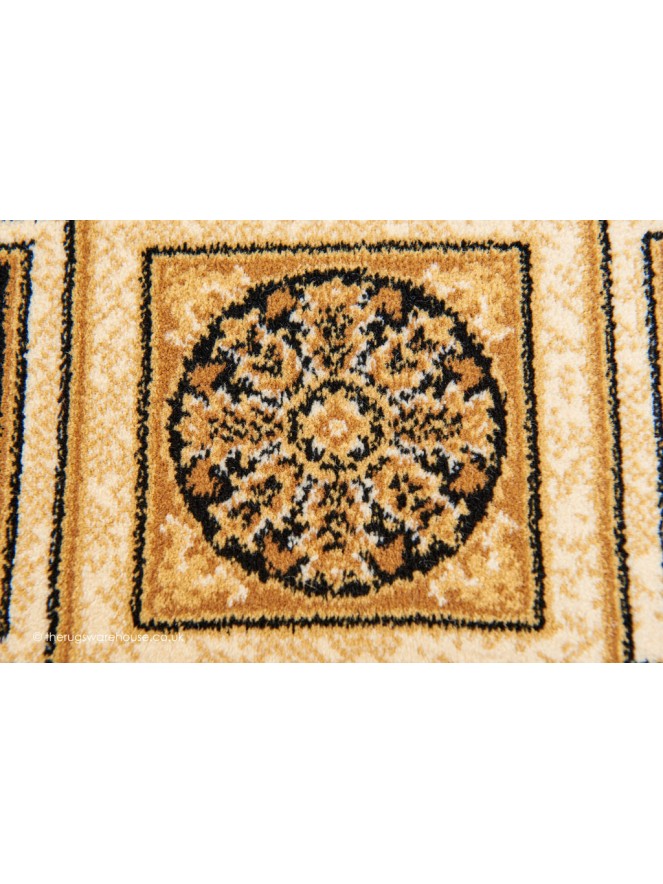 Piero Ivory Black Rug - 7