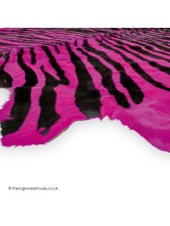 Pelle Zebra Fuxia Rug - Thumbnail - 3