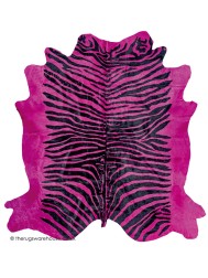 Pelle Zebra Fuxia Rug - Thumbnail - 4