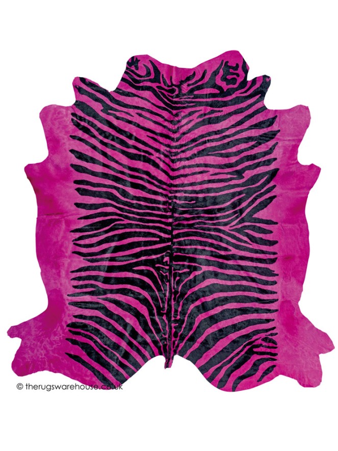 Pelle Zebra Fuxia Rug - 4