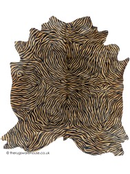 Pelle Zebra Maxi Champagne Rug - Thumbnail - 4