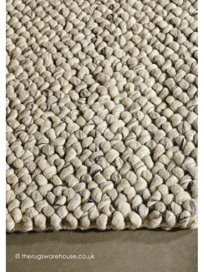 Tangled Waves Beige Rug - 5