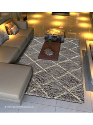 Zagora Grey Rug - Thumbnail - 2