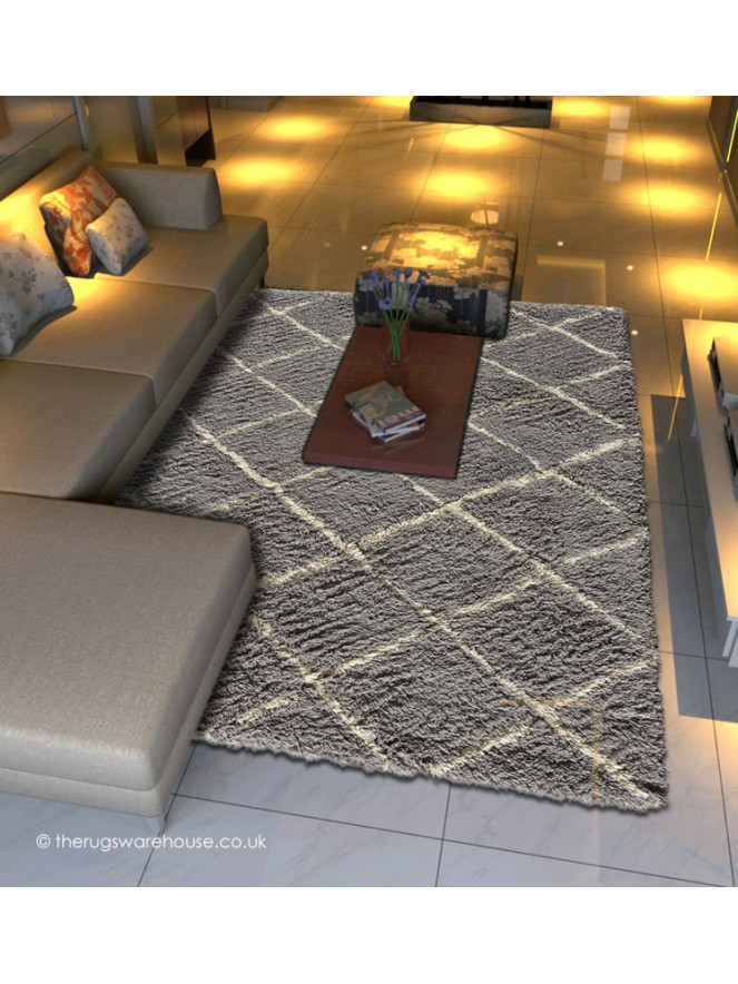 Zagora Grey Rug - 2