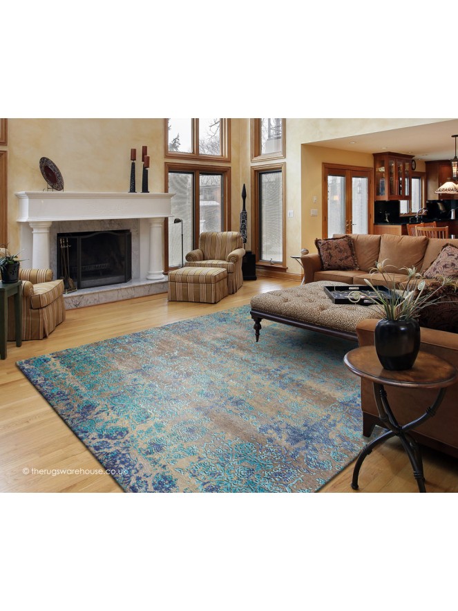 Heritage Blue Rug - 2