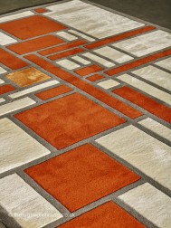 Leone Orange Rug - Thumbnail - 5