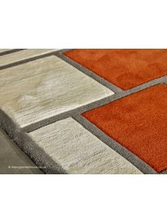 Leone Orange Rug - Thumbnail - 4