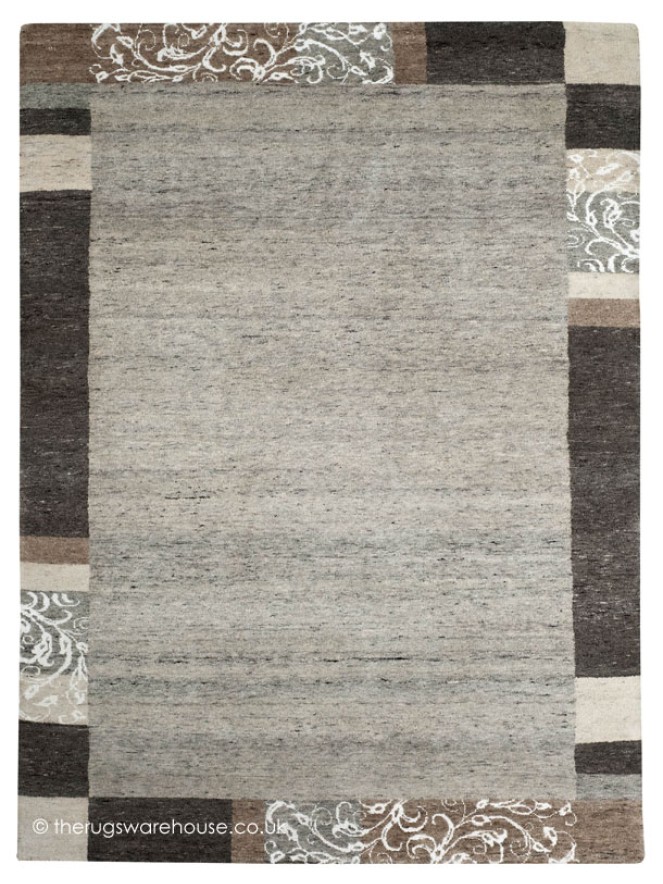 Ocean Light Grey Rug - 5