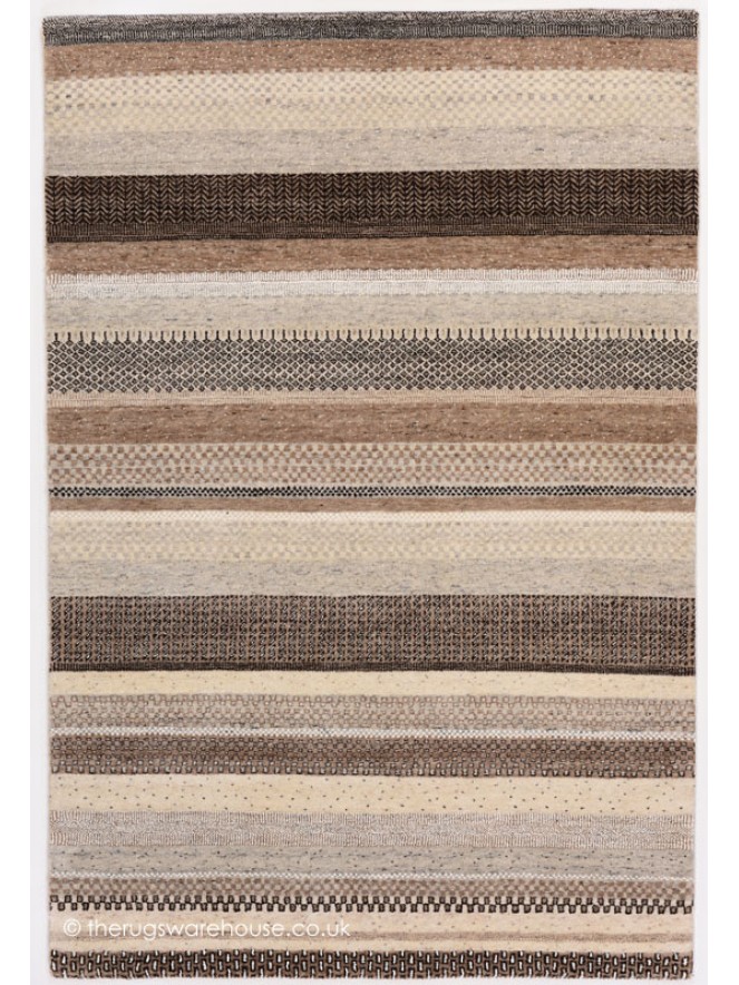 Ocean Stripes Sand Rug - 6