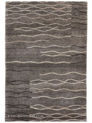 Ocean Waves Grey Rug - Thumbnail - 5