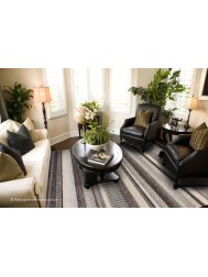 Ocean Stripes Grey Rug - Thumbnail - 3