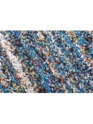 Dunya Blue Circle Rug - Thumbnail - 6