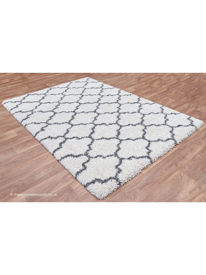 Scribe Cream Grey Rug - 2