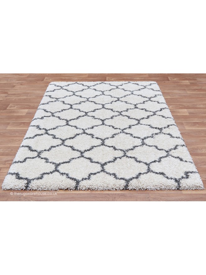 Scribe Cream Grey Rug - 3