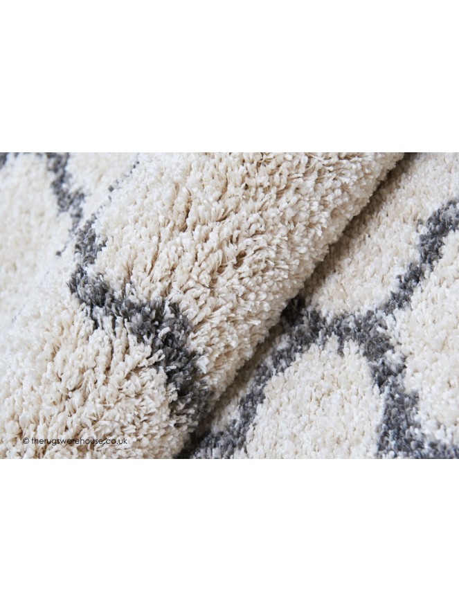 Scribe Cream Grey Rug - 5