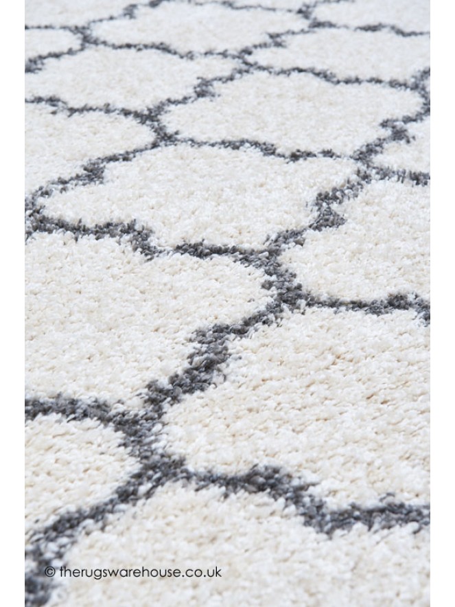 Scribe Cream Grey Rug - 6