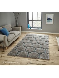 Cooper Grey Blue Rug - Thumbnail - 2