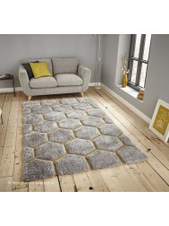 Cooper Grey Yellow Rug - Thumbnail - 2