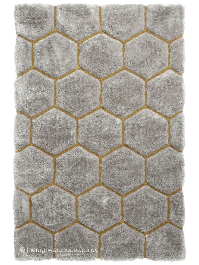 Cooper Grey Yellow Rug - 4