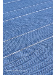 Patio Stripes Blue Rug - Thumbnail - 6