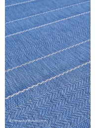Patio Stripes Blue Rug - Thumbnail - 6
