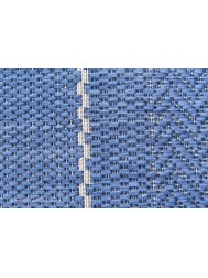 Patio Stripes Blue Rug - Thumbnail - 7