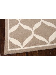 Decor Taupe White Rug - Thumbnail - 4