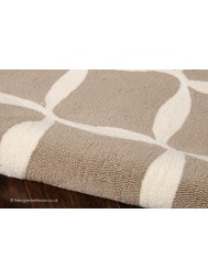 Decor Taupe White Rug - Thumbnail - 5