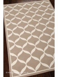 Decor Taupe White Rug - Thumbnail - 7