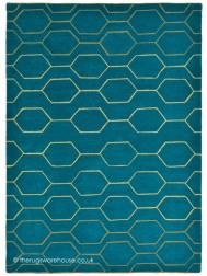 Arris Teal Rug - Thumbnail - 3