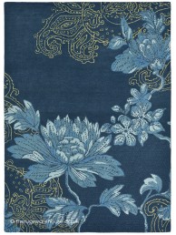 Fabled Floral Navy Rug - Thumbnail - 4