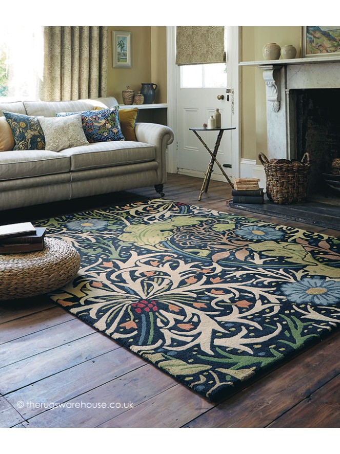 Seaweed Ink Rug - 2