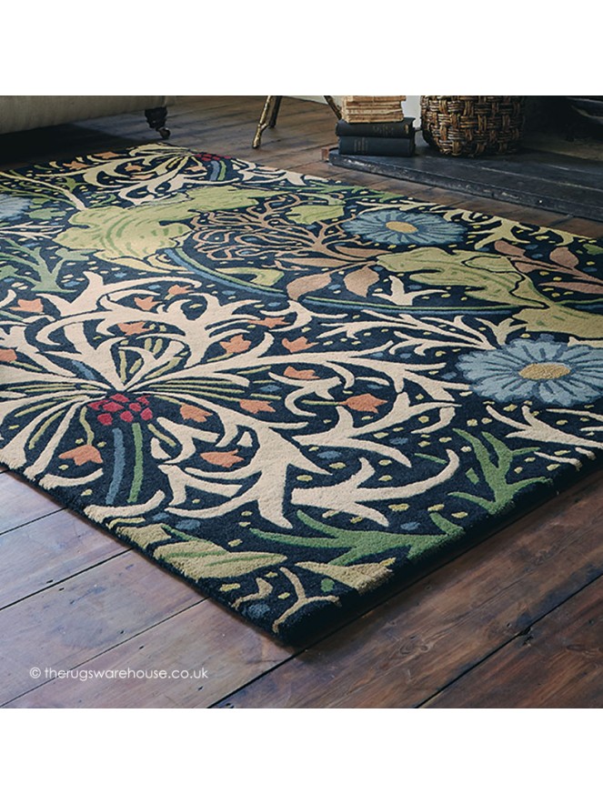 Seaweed Ink Rug - 3