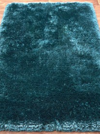 Plush Rust Terracotta Plain Handmade Polyester Shaggy Rug by Asiatic ...