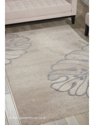 Maxell Leaves Beige Rug - Thumbnail - 2