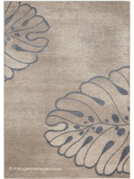 Maxell Leaves Beige Rug - Thumbnail - 8