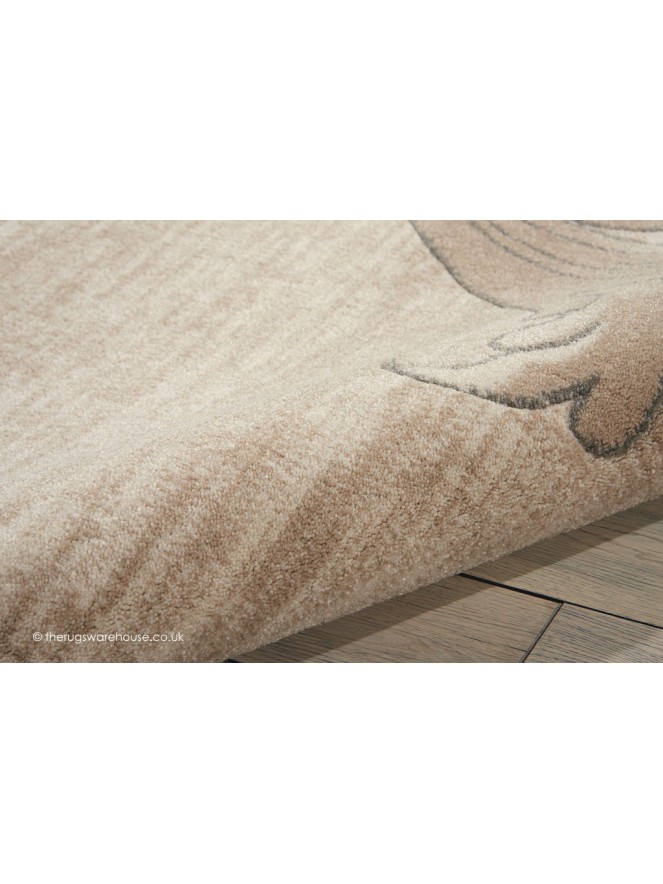 Maxell Damask Beige Rug - 4