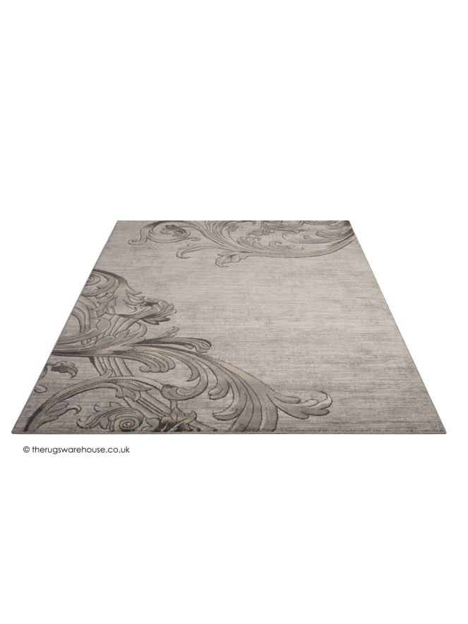 Maxell Damask Graphite Rug - 7