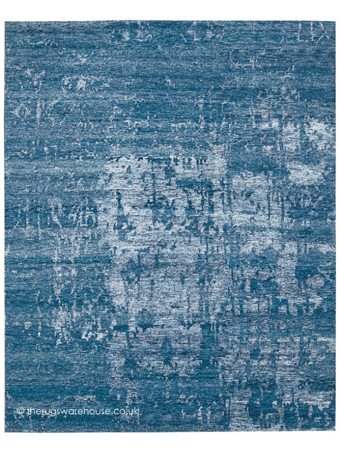 Silk Shadows Ocean Rug - 7