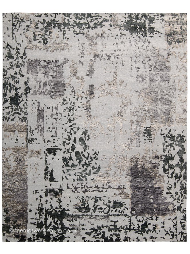 Silk Shadows Silver Rug - 8