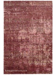 Silk Shadows Wine Rug - Thumbnail - 7