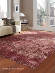 Silk Shadows Wine Rug - Thumbnail - 2