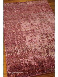 Silk Shadows Wine Rug - Thumbnail - 6