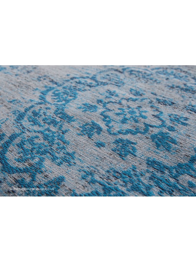 Grey Turquoise Rug - 10