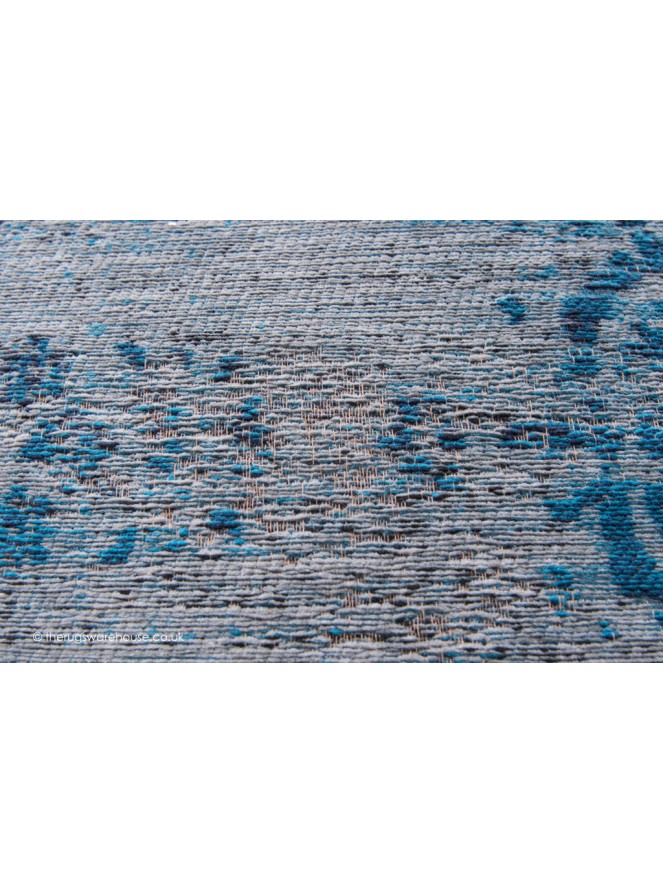 Grey Turquoise Rug - 11