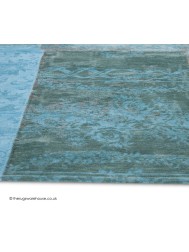 Vintage Azur Rug - Thumbnail - 4